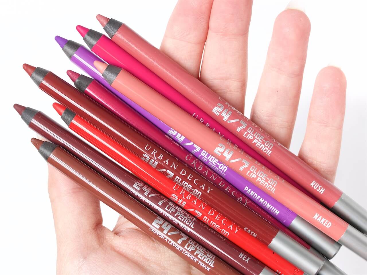 URBAN DECAY 24/7 Glide On Lip Pencil #Crash 1.2g ไอเทม 2 IN 1 เป็นได้ทั้งดินสอขอบปากและสิปสติกในแท่งเดียว สูตรกันน้ำ ติดทนตลอดวัน