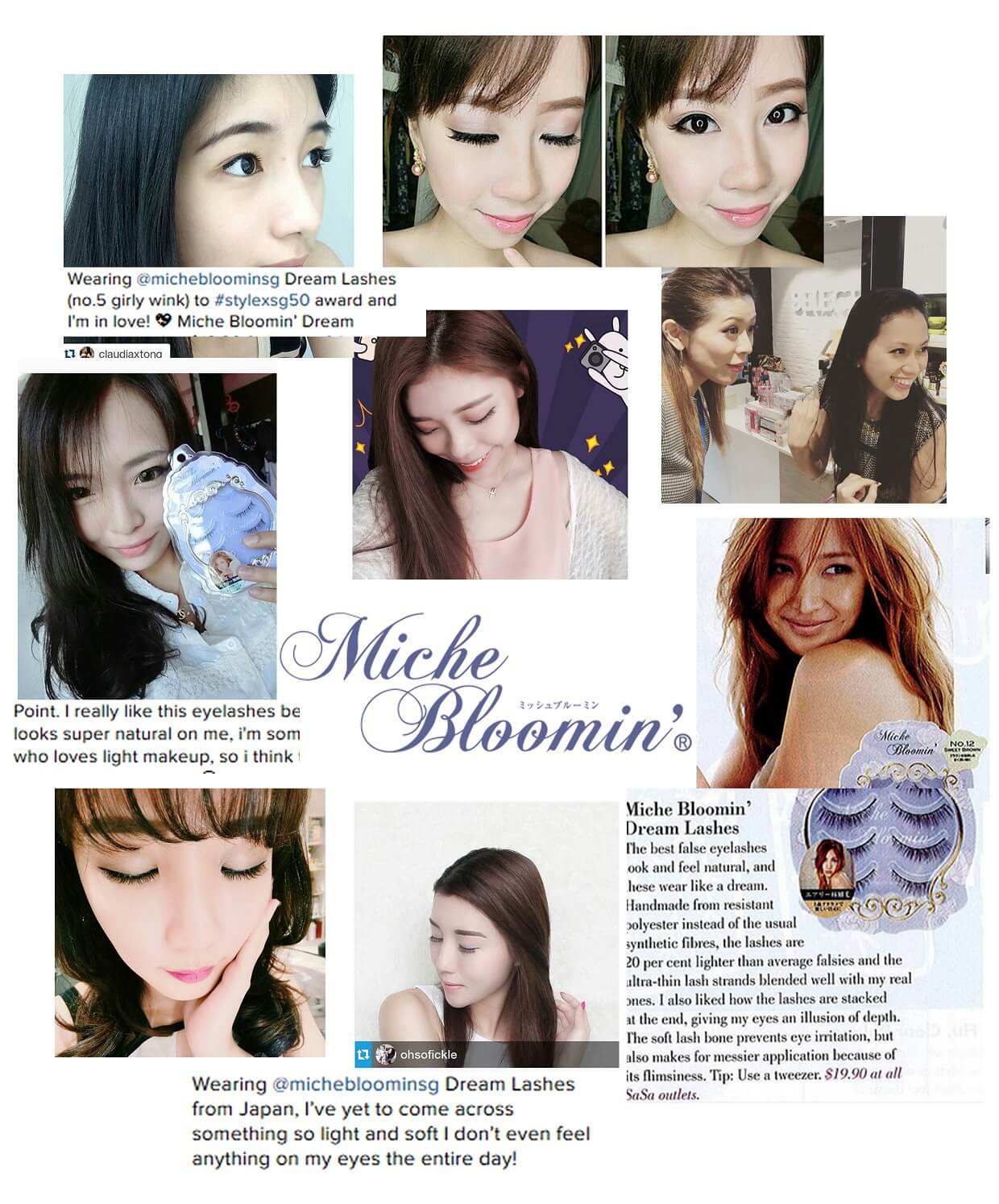 Miche Bloomin ฺ Beauty Blogger