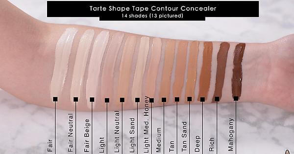TARTE,Tarte shape tape concealer #fair beige 10ml.,concealer ,Tarte shape tape concealer,Tarte  concealer,Tarte shape tape