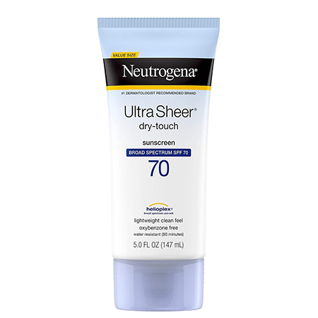Neutrogena Ultra Sheer Dry-Touch Sunscreen SPF 70