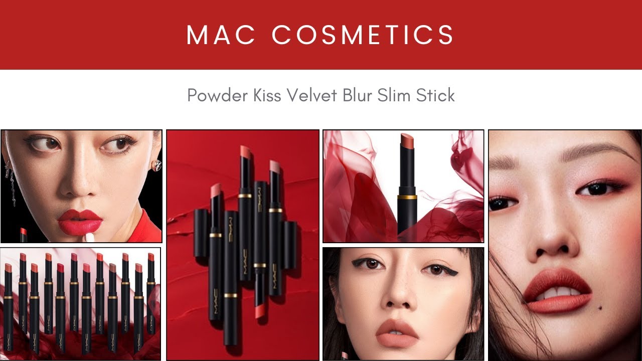 MAC Powder Kiss Velvet Blur Slim Stick #Brickthrough 2g,MAC Powder Kiss Velvet Blur Slim Stick #Brickthrough 2g ราคา,MAC Powder Kiss Velvet Blur Slim Stick #Brickthrough 2g รีวิว, ลิป MAC , ลิปแจ็คสัน, ลิปพีพี