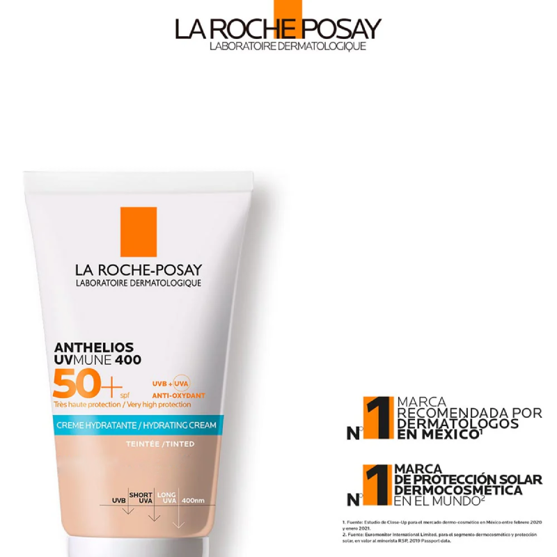 La Roche Posay Anthelios UVMune 400 Hydrating Tinted Cream SPF50+ 50ml (Perfume),La Roche Posay Anthelios UVMune 400 Hydrating Tinted Cream SPF50+ ราคา , La Roche Posay Anthelios UVMune 400 Hydrating Tinted Cream SPF50+ 50ml (Perfume) รีวิว ,la roche-posay anthelios uvmune 400 hydrating cream review