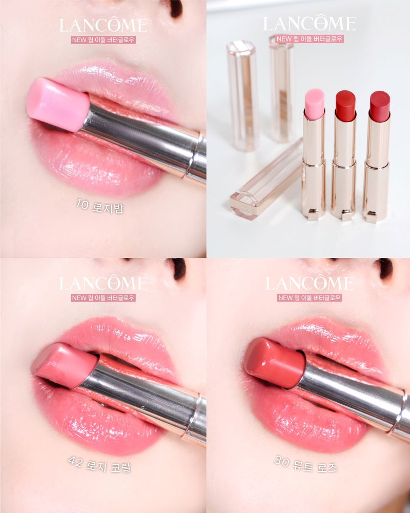 Lancome Lip Idole Butter Glow 0.8g #10 Keep It Glowy  , Lancome Lip Idole Butter Glow , ลิปสติกลังโคม , Lancome Lip Idole Butter Glow ราคา , Lancome Lip Idole Butter Glow รีวิว , Lancome Lip Idole Butter Glow สีไหนสวย
