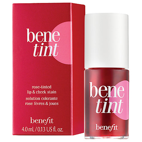 Benefit BeneTint Rose-Tinted Lip&Cheek Stain 4 ml ทิ้นท์สำหรับพวงแก้มและริมฝีปากสีแดงกุหลาบ